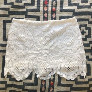 Crochet Mini Skirt